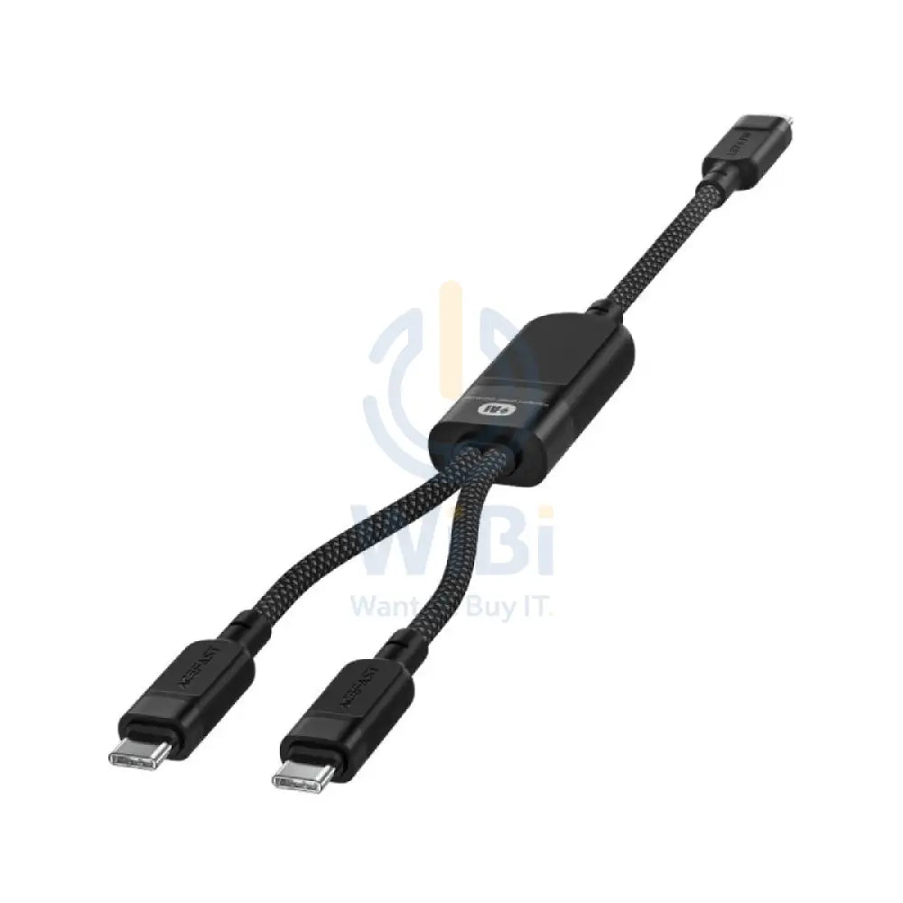 ACEFAST C5-11 USB-C to 2xUSB-C Charging Data Cable - 1.2m / 100W / Black Accessories > Cables & Converters > Cables