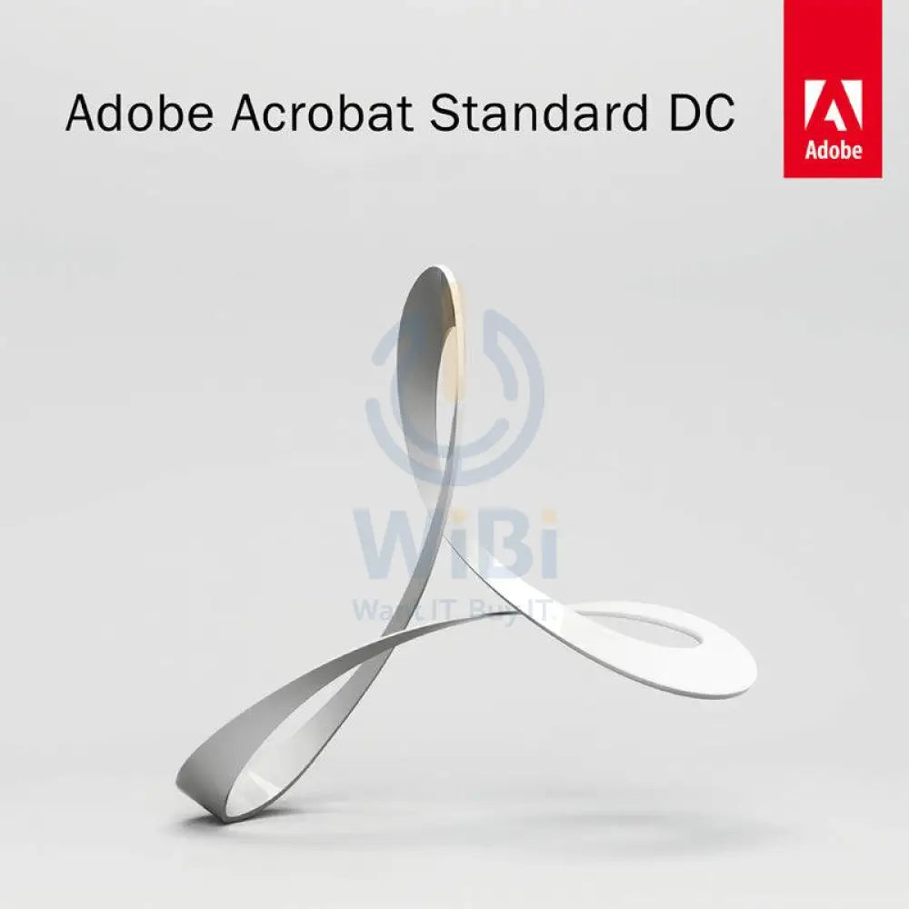 Acrobat Standard DC - 1 User License / 32 & 64-Bit / Level 1 / Multi European Languages