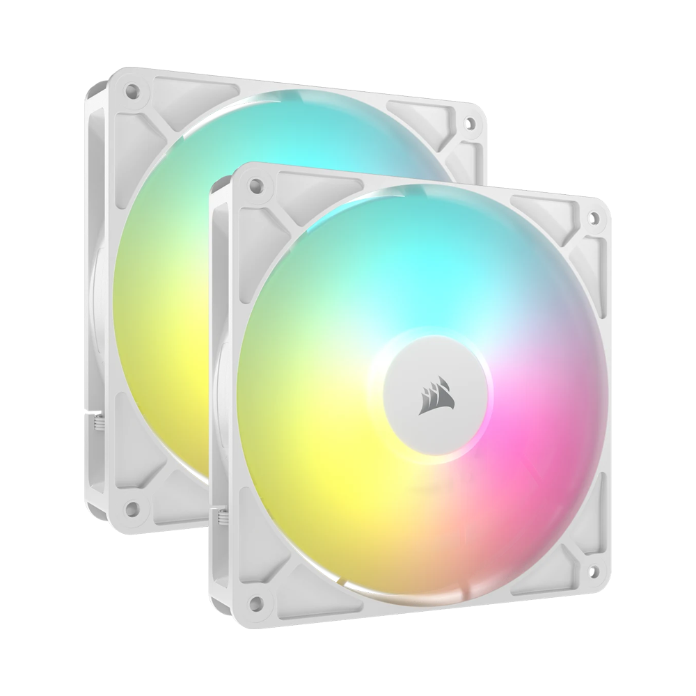 CORSAIR RS140 ARGB Dual Pack - 140mm / White