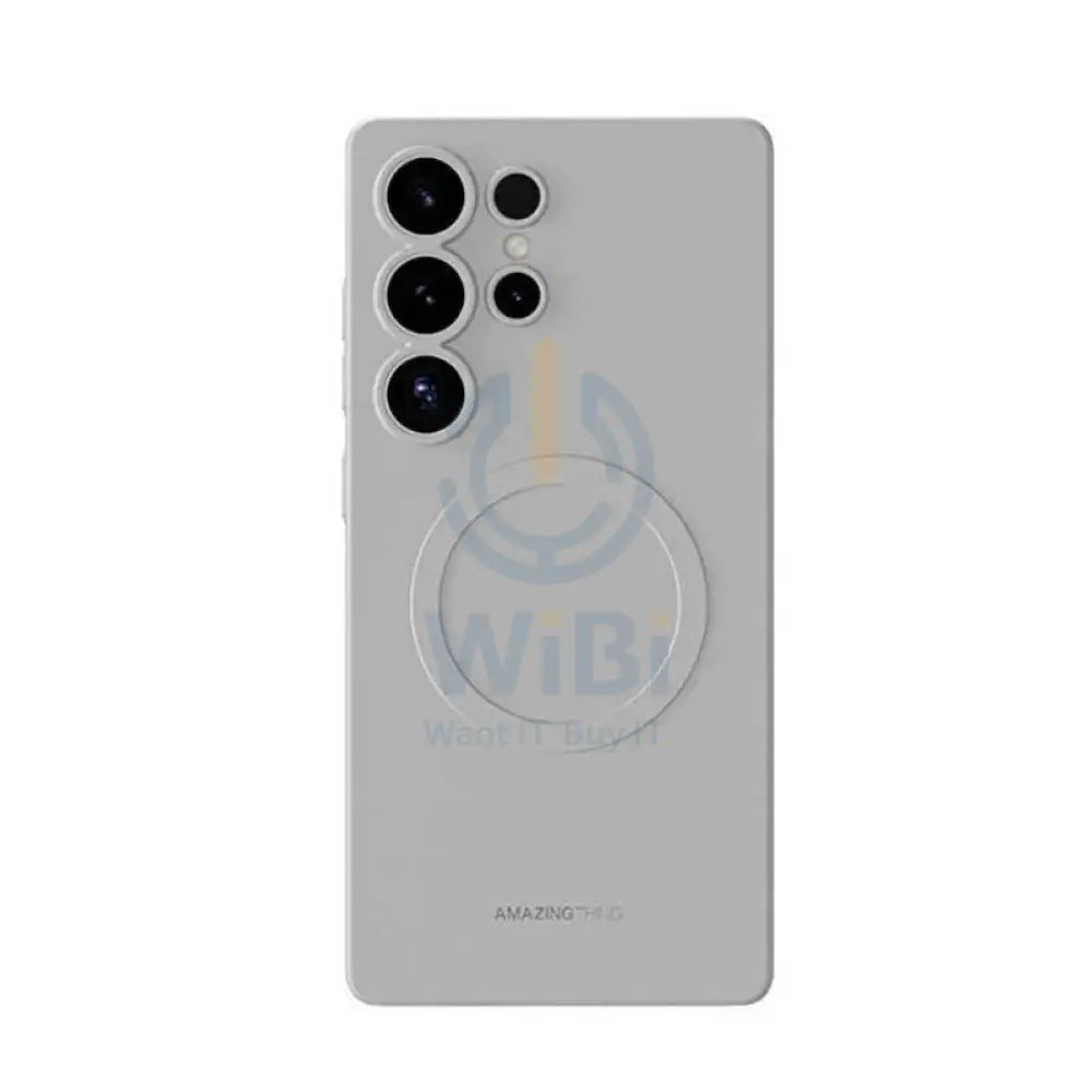 AmazingThing Minimal Mag Air Case For Galaxy S25 Ultra - Titanium Grey Accessories > Mobiles & Tablets > Mobiles >