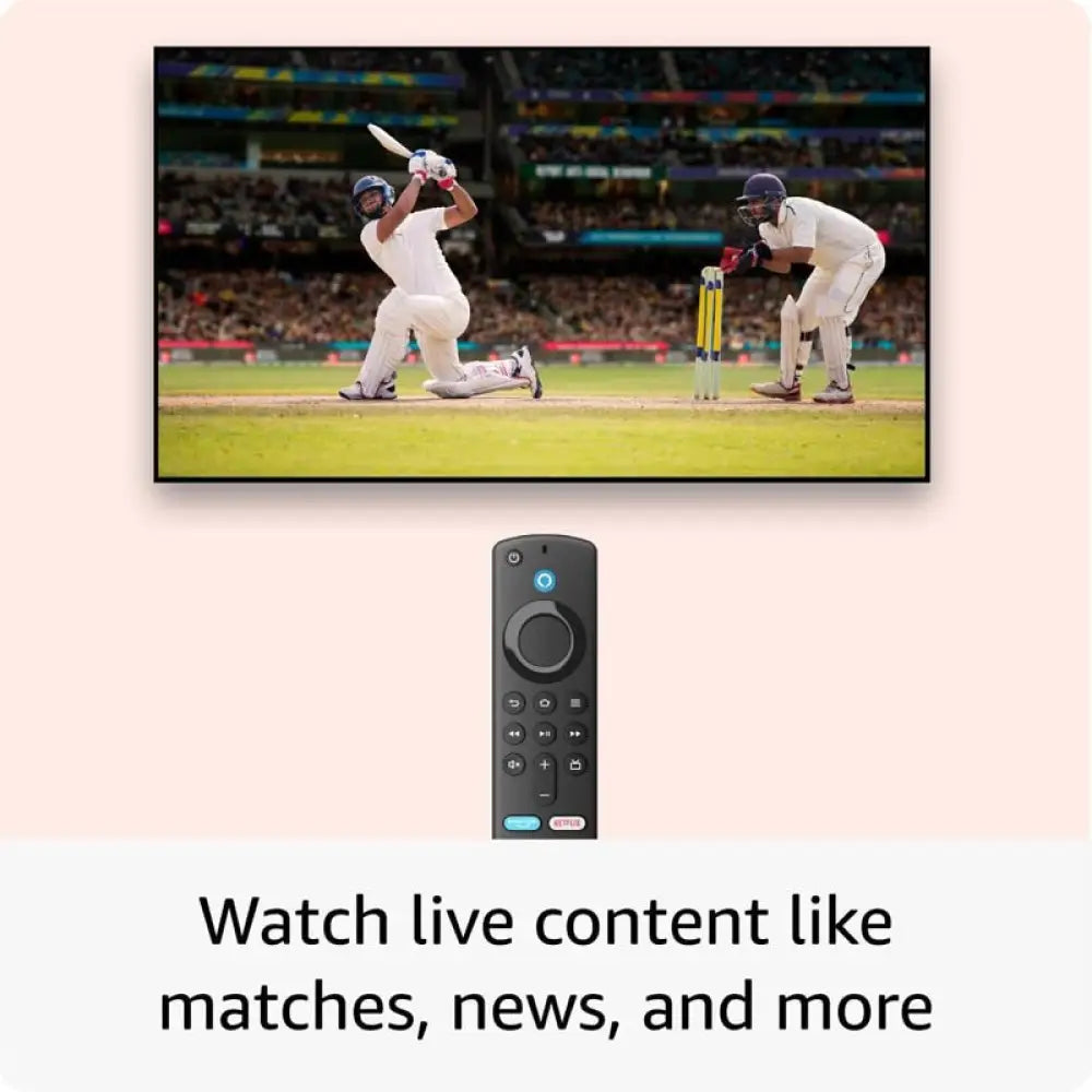Amazon Fire TV Stick 4K Streaming HDR Media Player - Black Accessories > Smart Devices > Smart TV