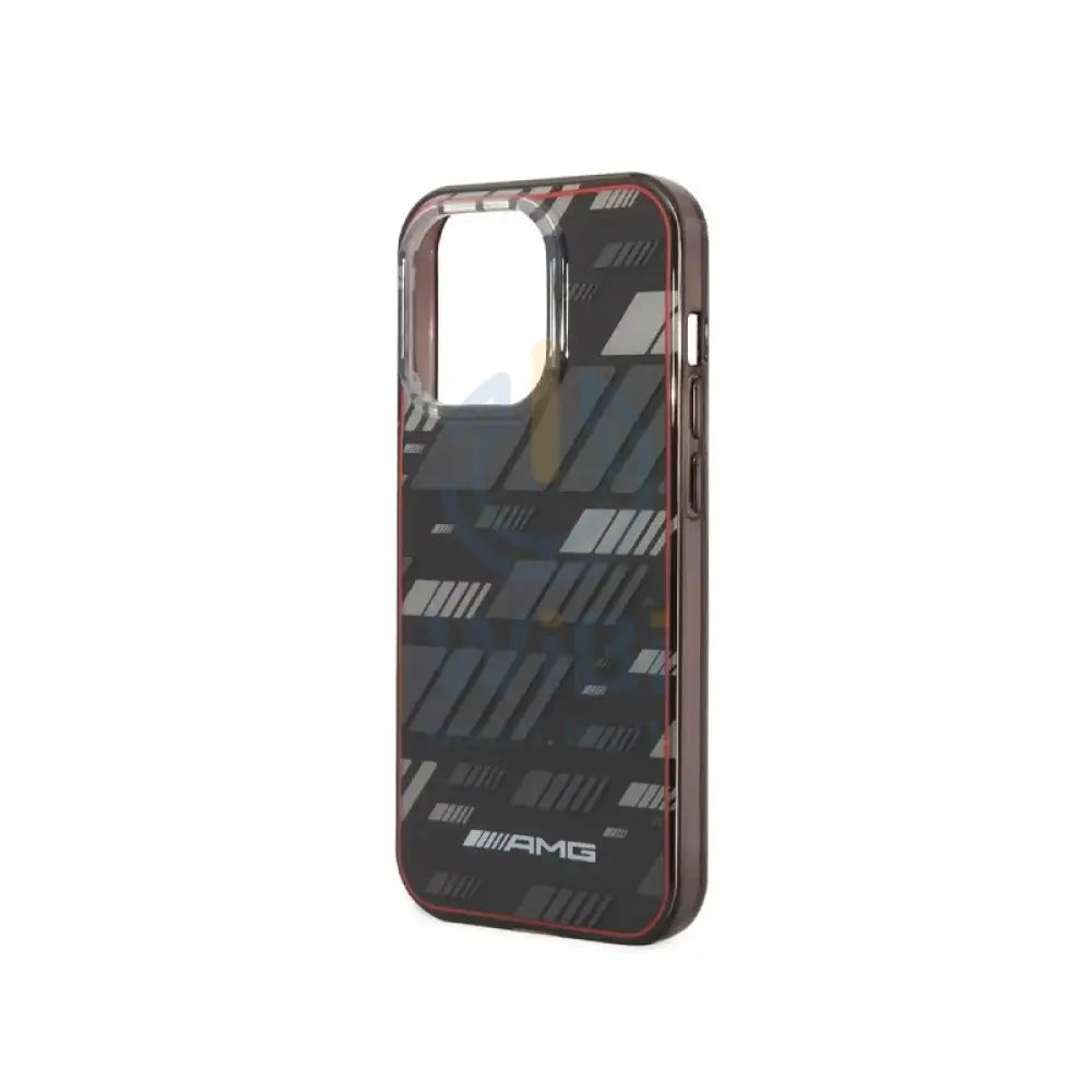 AMG Apple iPhone 14 Pro Transparent Double Layer Case Expressive Graphic Design - Black Accessories > Mobiles & Tablets