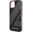AMG iPhone 14 Pro Max Transparent Double Layer Case with Checkered Flag Pattern - Red Accessories > Mobiles & Tablets >