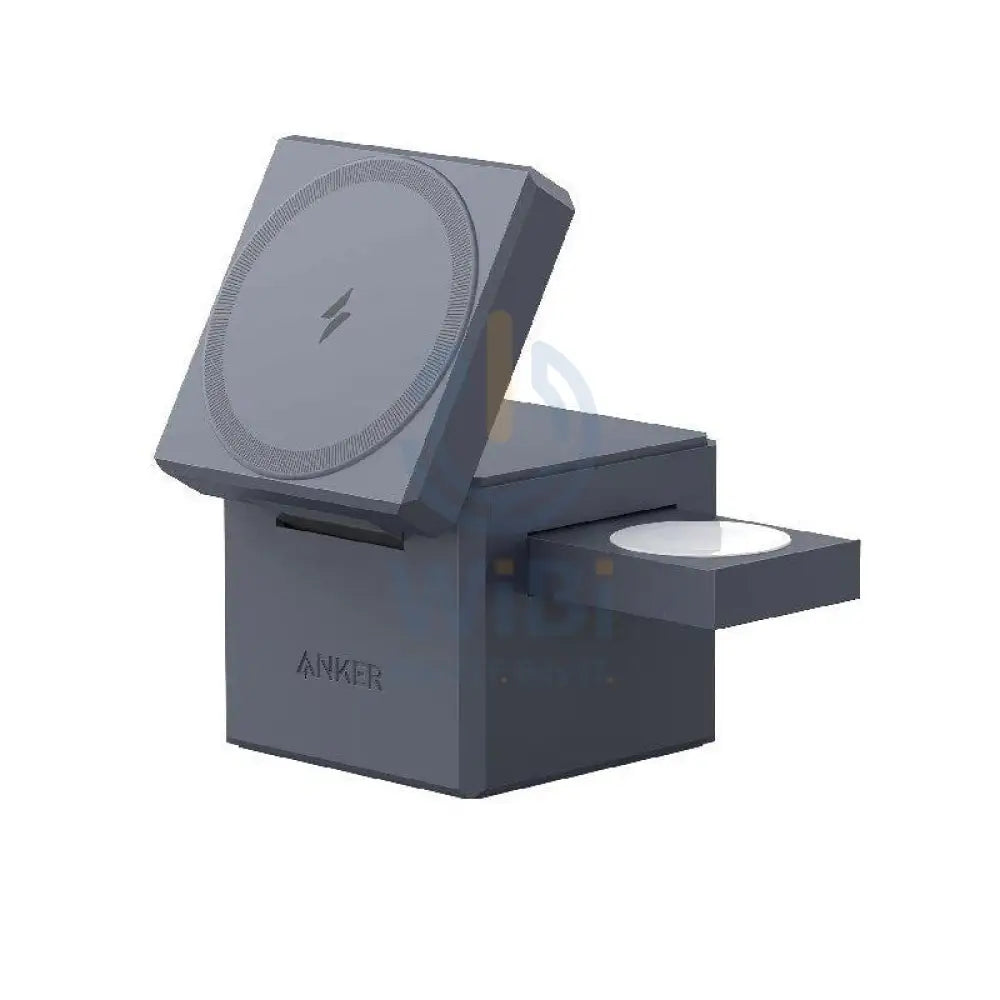 Anker 3-in-1 Cube with MagSafe Power Bank - Wireless / 15W / Grey Accessories > Power Bank