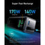 Anker 3-Port 250W Power Bank with LCD Screen - 27,650mAh / Black Accessories > Power Bank