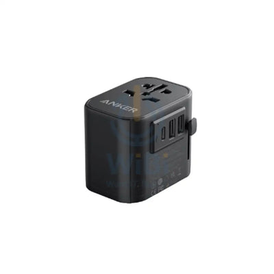Anker 312 (4-in-1) Outlet Extender - 1x AC Outlet / 30W / 2x USB-A / 1x USB-C / Black Accessories > Power Adapters >