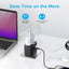 Anker 312 (4-in-1) Outlet Extender - 1x AC Outlet / 30W / 2x USB-A / 1x USB-C / Black Accessories > Power Adapters >