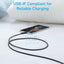 Anker 322 USB-A to USB-C Charging Cable - 15W / 1.8m (6ft) / Black Accessories > Cables & Converters > Cables