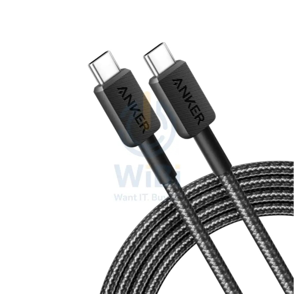 Anker 322 USB-C to USB-C Cable - 60W / 0.9 Meter / Black Accessories > Cables & Converters > Cables > Offer Zone