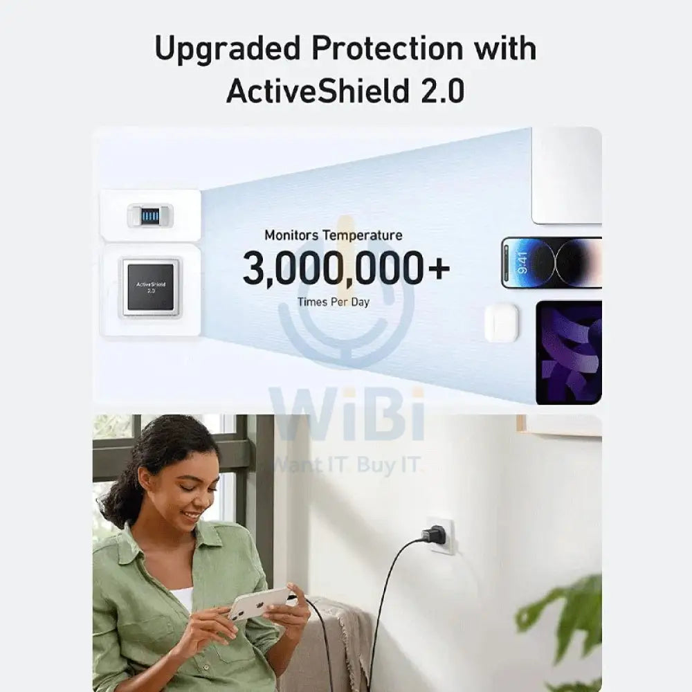 انكر 511 نانو 3 شاحن - 30 واط / أسود اكسسوارات > طاقة محولات