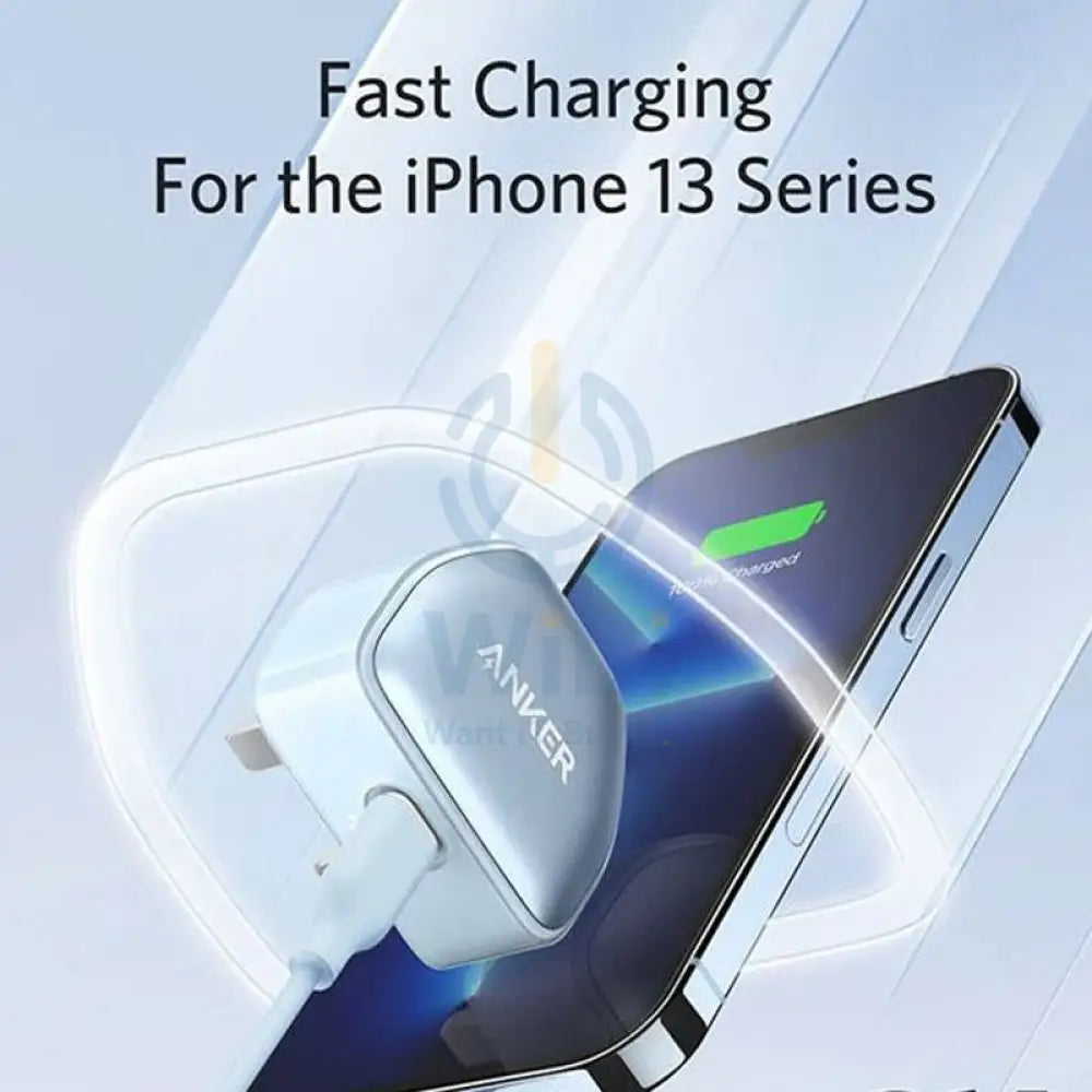 Anker 511 Nano Pro Charger Adapter - 20W / USB-C / Blue Accessories > Power Adapters
