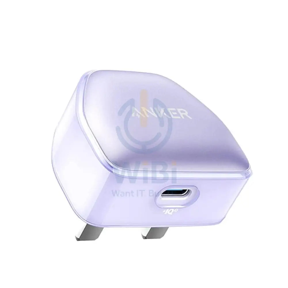 Anker 511 Nano Pro Charger Adapter - 20W / USB-C / Lavender