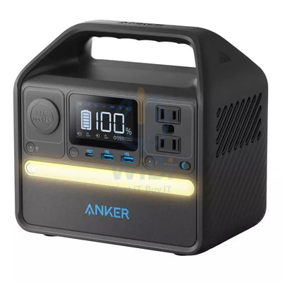 انكر 521 محطةطاقة  المحمولة  521 المحمولة  (PowerHouse200W / 256Wh) - أسود اكسسوارات > أجهزة ذكي