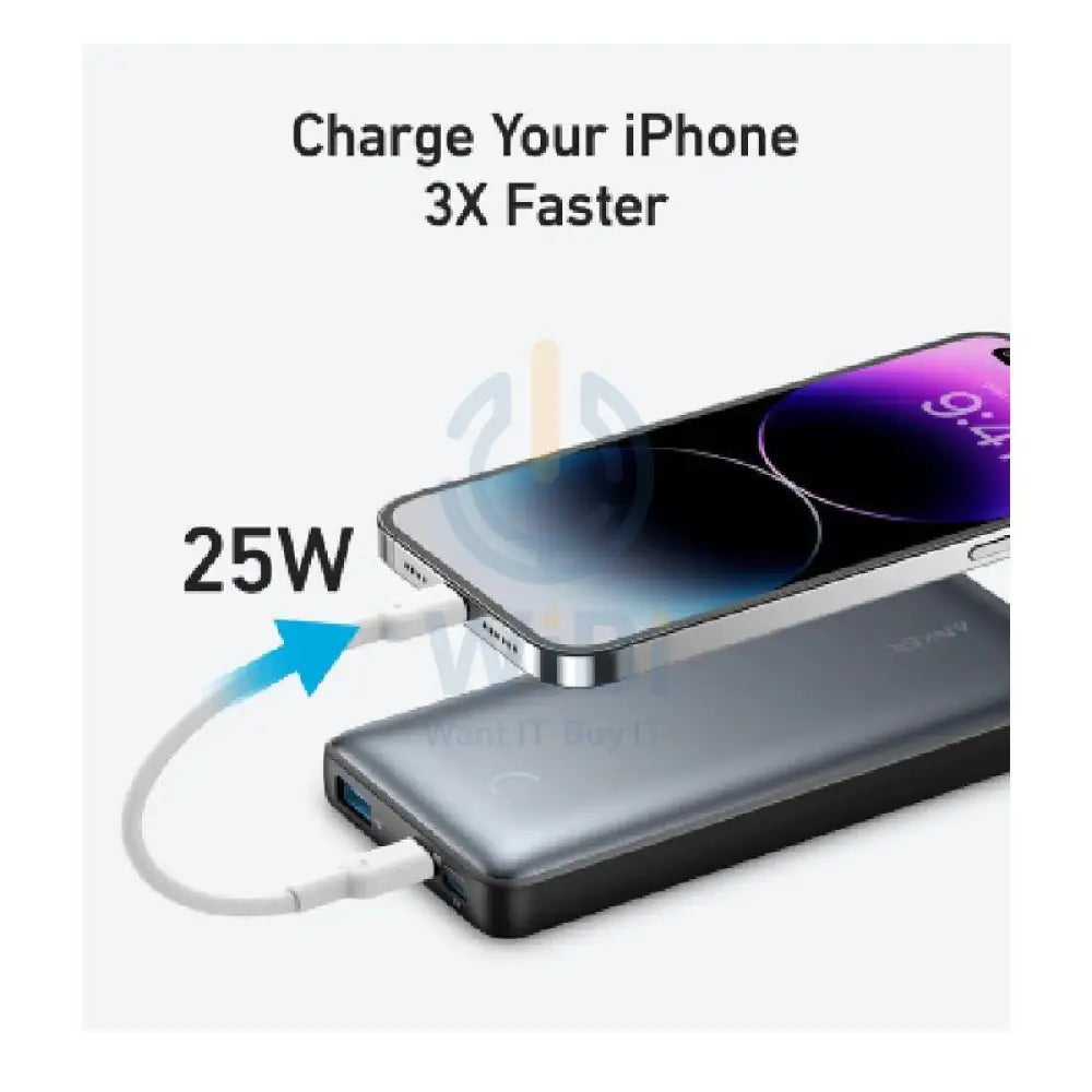 انكر 533 بنك طاقة 533 PD PowerCore - 10000 مللي أمبير / 25 واط / أسود اكسسوارات > بنك طاقة > عرض منطقة
