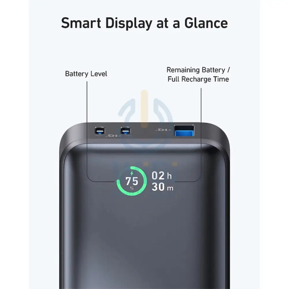 Anker 533 Power Bank (PowerCore 30W) 10000 PD - Black Accessories > Power Bank > Offer Zone