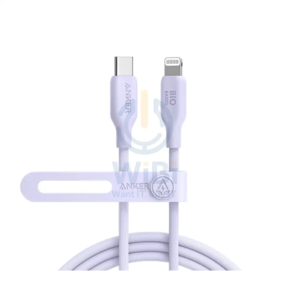 Anker 542 USB-C to Lightning Cable (Bio-Based) (0.9m/3ft) -Violet Accessories > Cables & Converters > Cables > Offer