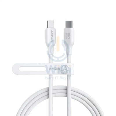 Anker 544 USB-C to USB-C Cable 140W (Bio-Based) (0.9m/3ft) -White Accessories > Cables & Converters > Cables > Offer