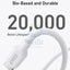 Anker 544 USB-C to USB-C Cable 140W (Bio-Based) (1.8m/6ft) -White Accessories > Cables & Converters > Cables > Offer