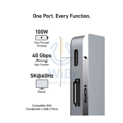 Anker 547 USB-C Hub (7-in-2 for MacBook) - Silver Accessories > Cables & Converters > Cables > Offer Zone
