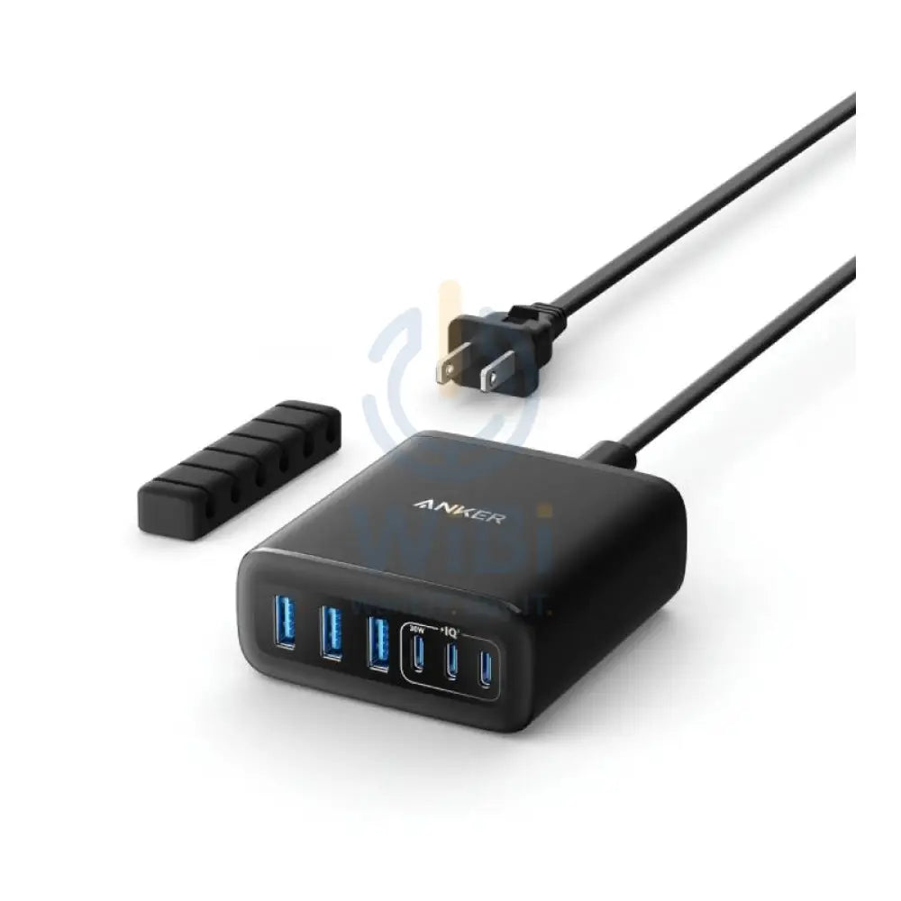 Anker 6-Port Charger - 112W / USB-A / USB-C / Black Accessories > Power Adapters