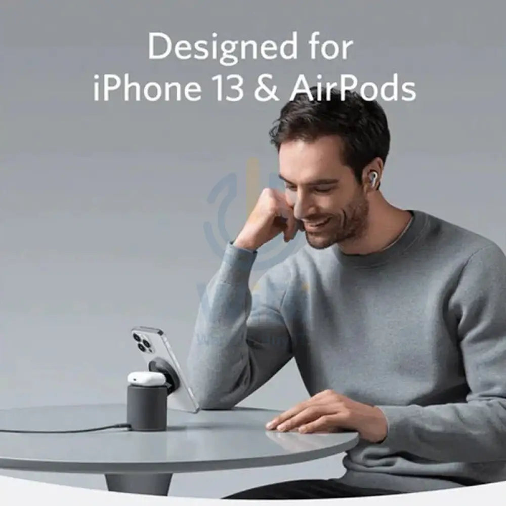 انكر 623 مغناطيسي لاسلكي شاحن (ماجو) أسود اكسسوارات > طاقة محولات