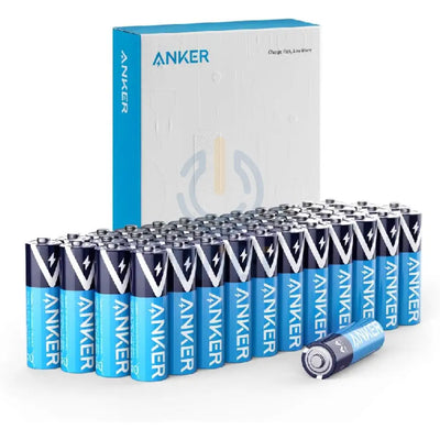 Anker AA Alkaline Batteries - Blue / Pack Of 48 Accessories > Other Peripherals