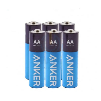 انكر قلوي بطاريات AA - (عبوة من 6) اكسسوارات > بطاريات هواتف  تابلت > تابلت