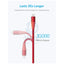 Anker C89 Powerline + II Lightning Cable - 0.9 Meter / Red Accessories > Cables & Converters > Cables
