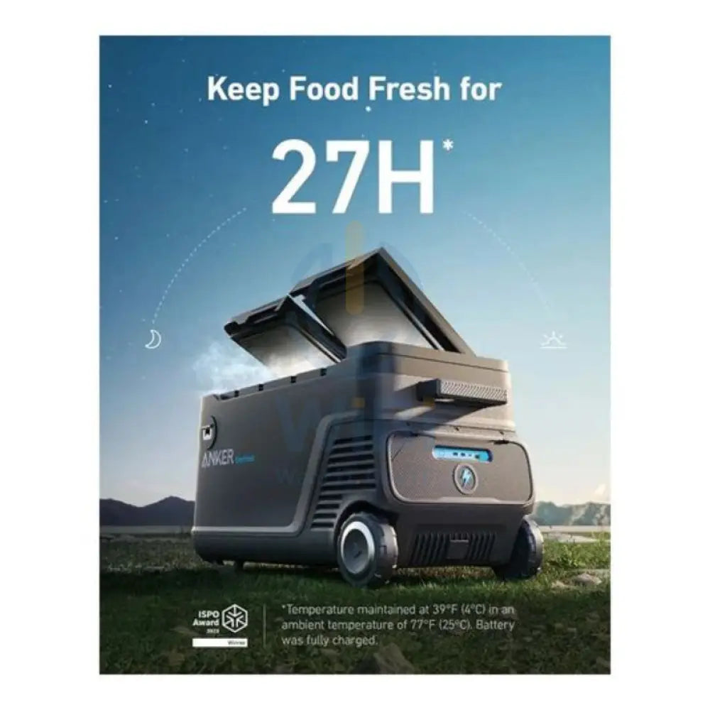 Anker EverFrost Powered Cooler 50 Power Station - 299Wh / Black/Green Accessories > Power Bank