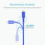 Anker PowerLine II Lightning (0.9m /3ft) C89 - Blue Accessories > Cables & Converters > Cables