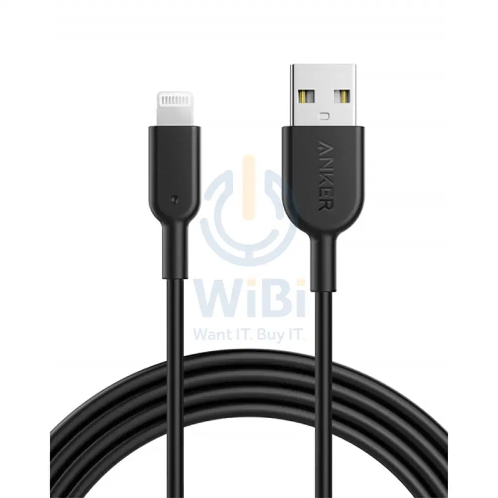 Anker PowerLine II Lightning (1.8m/6ft) C89 - Black Accessories > Cables & Converters > Cables > Offer Zone