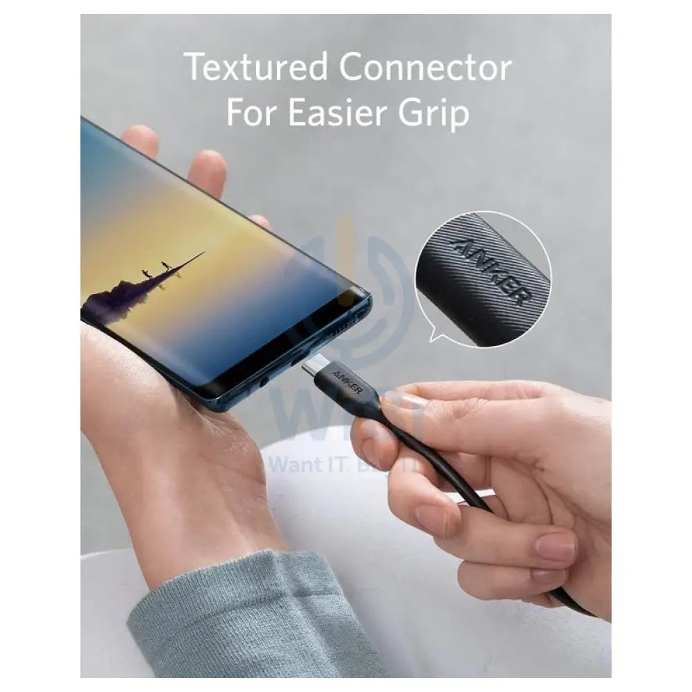 Anker PowerLine III USB-C to USB-C Fast Charging Cable - 0.9m / Black