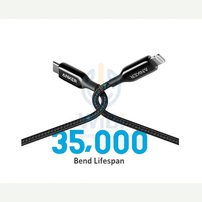 Anker PowerLine + III USB-C to Lightning Cable - 0.9 Meter / Black