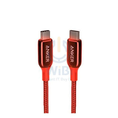 Anker PowerLine + III USBC to USBC (0.9m) - Red Accessories > Cables & Converters > Cables