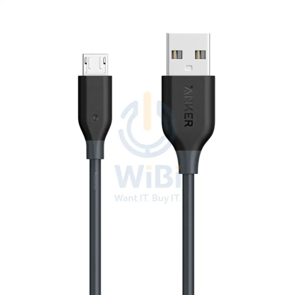 Anker PowerLine Micro USB Cable - USB 2.0 / 0.9m / Black