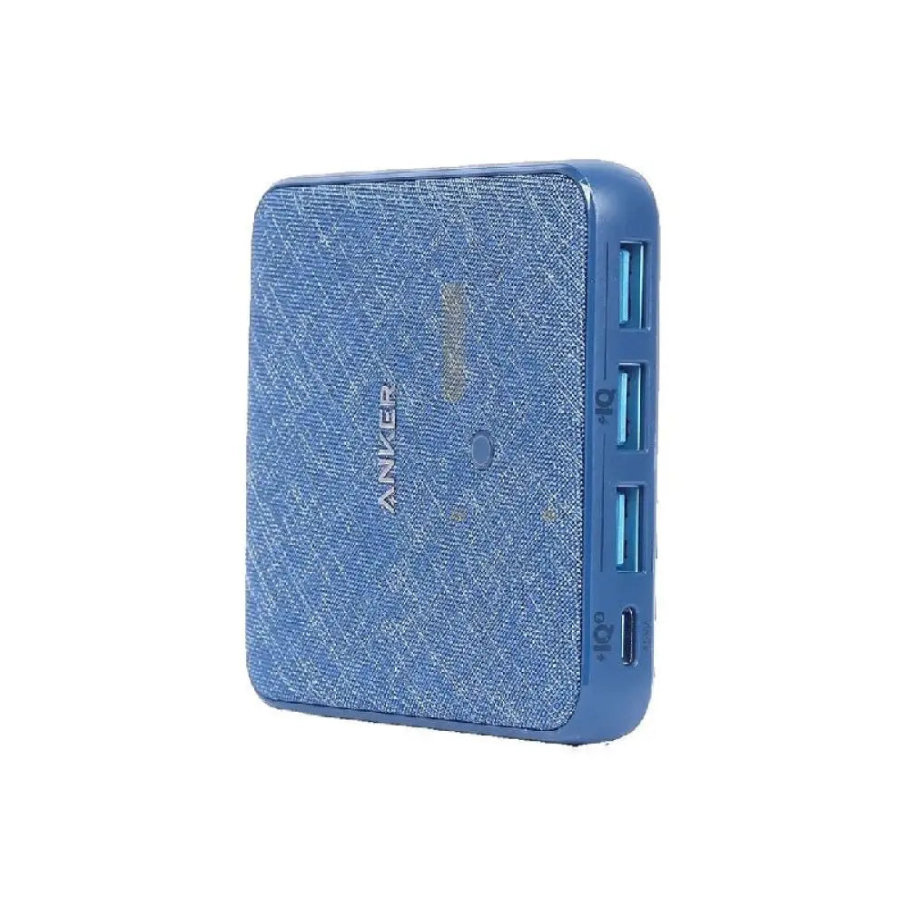 Anker Powerport Atom III Slim Charger - 63W / Blue Fabric Accessories > Power Adapters