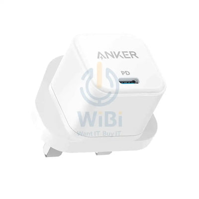 آنكر باور بورت III 20W محول مكعب  - 20 واط / يو اس بي-ج / أبيض