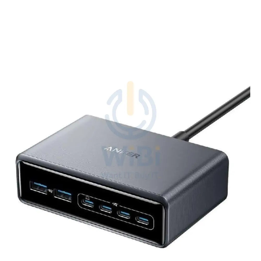 Anker Prime Charger - 200W / USB-A / USB-C / Silver Accessories > Power Adapters