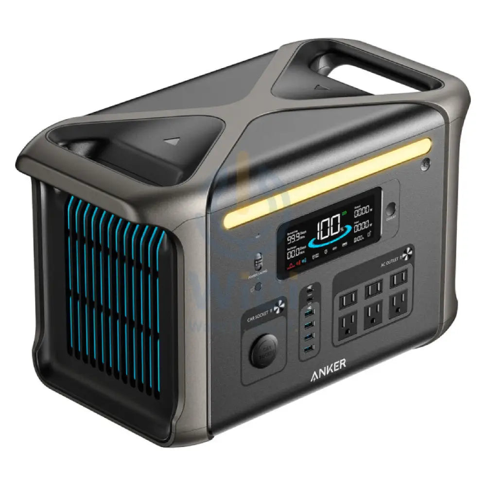 Anker SOLIX F1500 Portable Power Station - 1800W / 1536Wh / USB-C / USB-A / AC Outlets Accessories > Power Bank