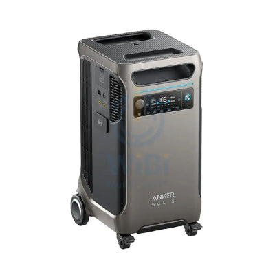 انكر محطة SOLIX F3800 المحمولة طاقة - 6000 واط / 3840 واط ساعة / أسود اكسسوارات > بنك طاقة