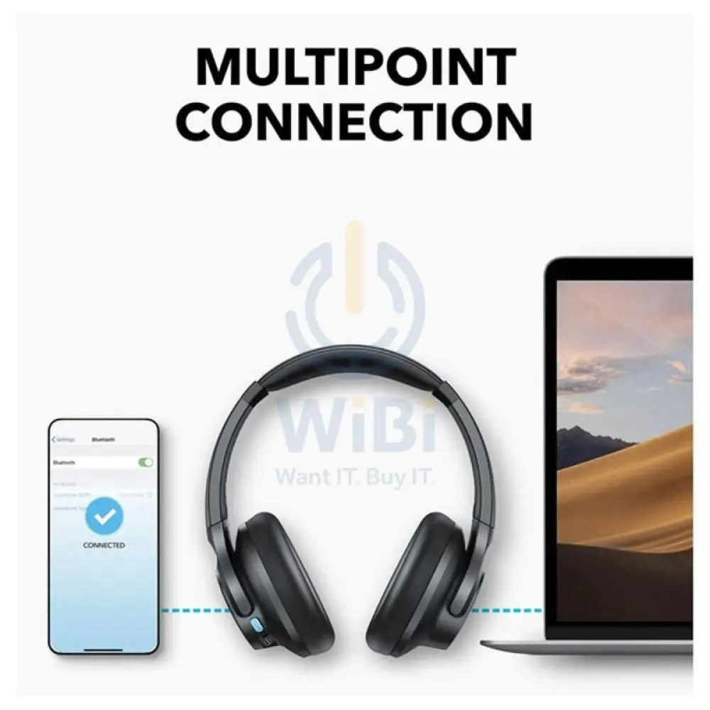 Anker Soundcore Q11i Wireless Headphones - Over-Ear / Bluetooth / Grey Accessories > Audio > Headphones