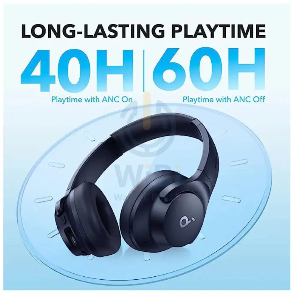 Anker Soundcore Q20i Wireless Headphones - Over-Ear / Bluetooth / Blue Accessories > Audio > Headphones