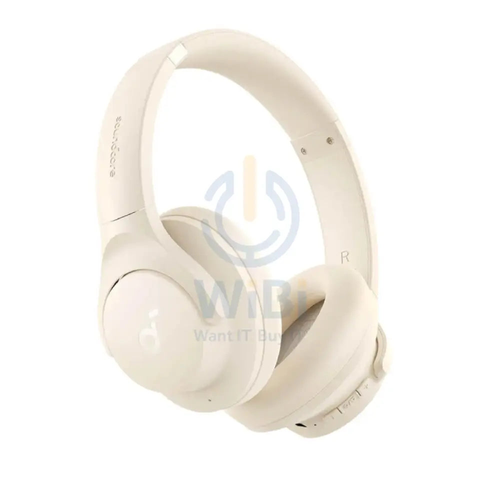 انكر ساوندكور Q20i لاسلكي سماعات الرأس - فوق الأذن / بلوتوث / أبيض اكسسوارات  الصوت > سماعات الرأس