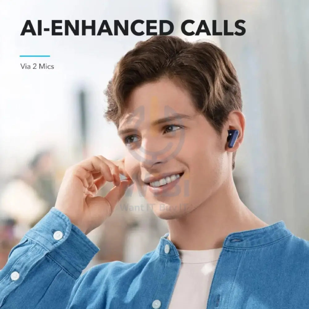 Anker Soundcore R50i Wireless Earbuds - In-Ear / Bluetooth / Blue Accessories > Audio > Headphones