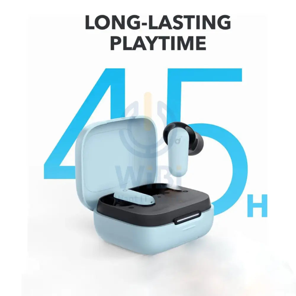 انكر ساوندكور R50i لاسلكي سماعات الأذن الملغية للضوضاء - داخل الاذن / بلوتوث / أزرق اكسسوارات  الصوت > سماعات الرأس