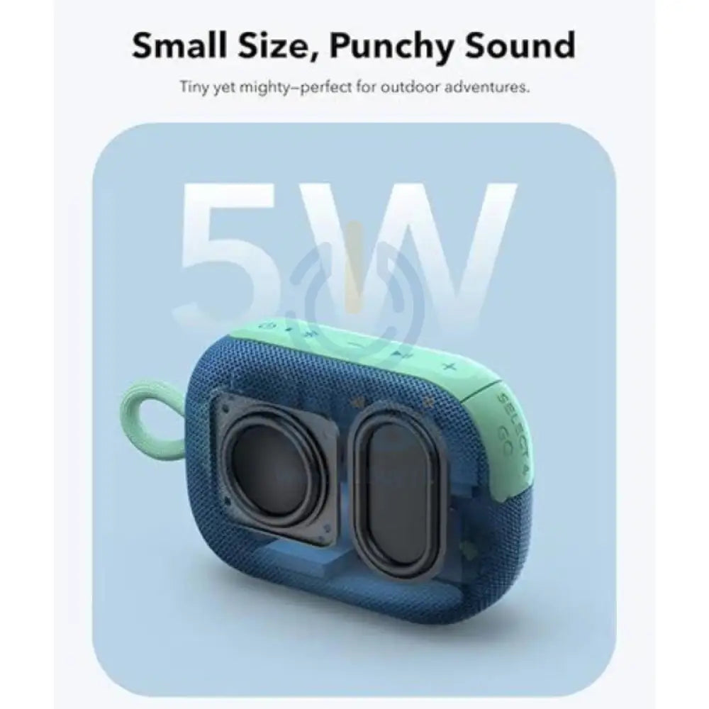 انكر ساوندكور سيليكت 4 مكبر جو - بلوتوث / 5 واط / أزرق اكسسوارات > الصوت > سماعات