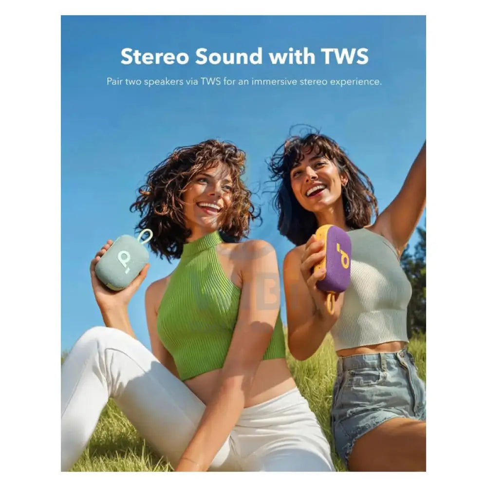 انكر ساوندكور سيليكت 4 مكبر جو - بلوتوث / 5 واط / أخضر اكسسوارات > الصوت > سماعات