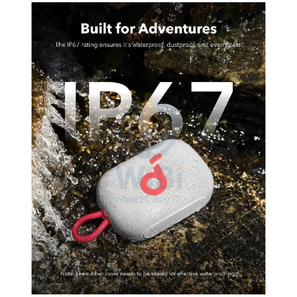 انكر ساوندكور سيليكت 4 مكبر جو - بلوتوث / 5 واط / أحمر اكسسوارات  الصوت > سماعات