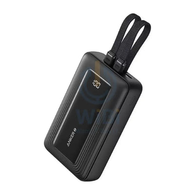 Anker Zolo Power Bank Built-In USB-C & Lightning Cable - 20,000mAh / 30W / Black Accessories > Power Bank