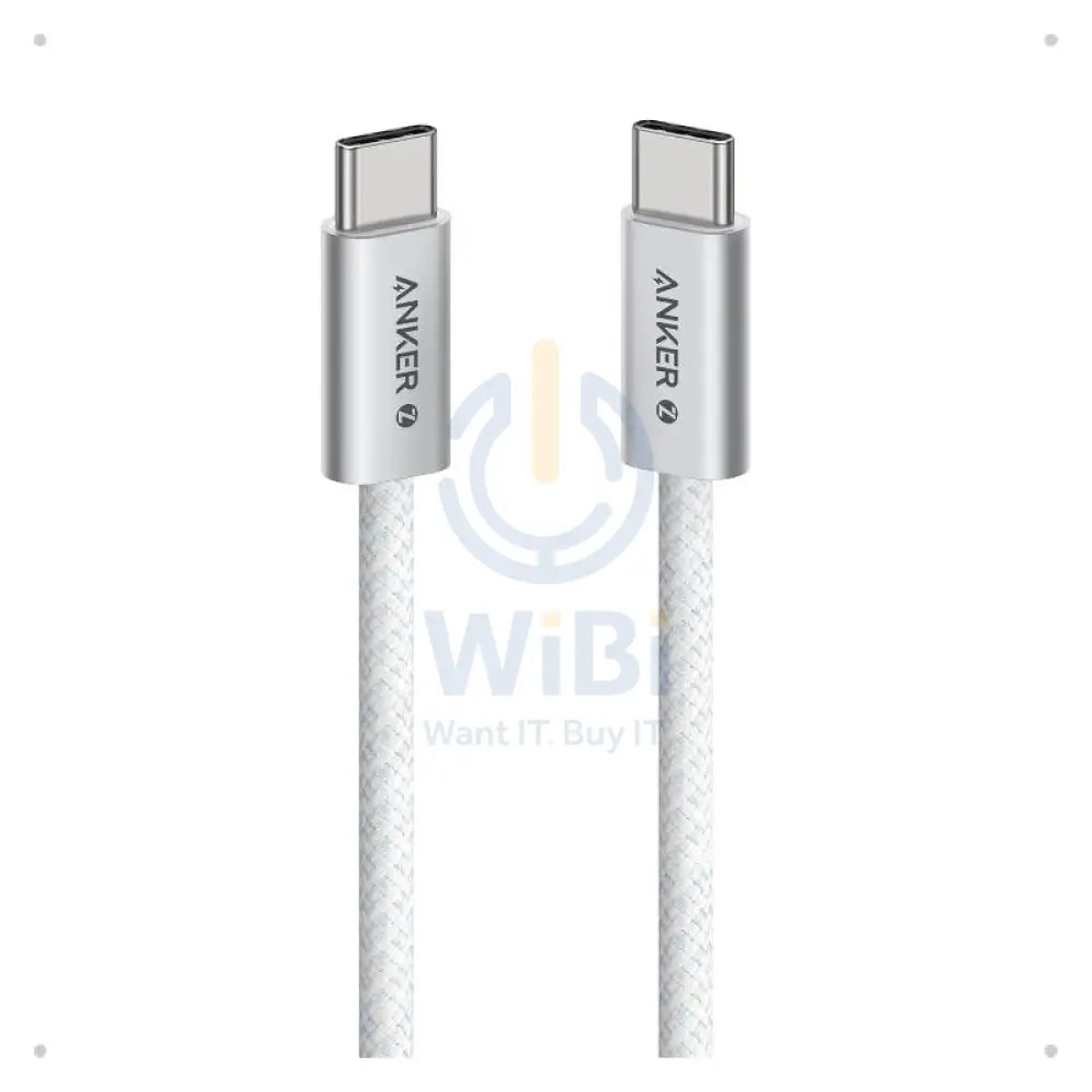 Anker Zolo USB-C to USB-C Braided Cable - 240W / 1.8 Meter / White Accessories > Cables & Converters > Cables